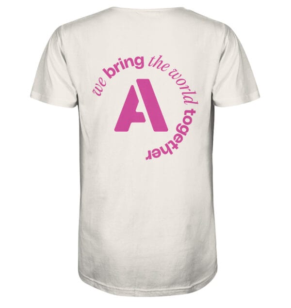 AIFS Shirt - White - Logo Pink – Bild 3